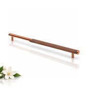 Plantex Stainless Steel & Aluminium Cabinet Handle/288mm Wardrobe Handle for Home/Cupboard Door Pull-Push Handles for Office - Pack of 1 (Rose Gold)