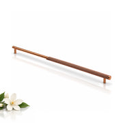 Plantex Stainless Steel & Aluminium Cabinet Handle/450mm Wardrobe Handle for Home/Cupboard Door Pull-Push Handles for Office - Pack of 1 (Rose Gold)