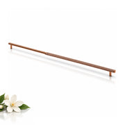 Plantex Stainless Steel & Aluminium Cabinet Handle/600mm Wardrobe Handle for Home/Cupboard Door Pull-Push Handles for Office - Pack of 1 (Rose Gold)