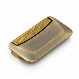 Plantex Drawer Kadi/3 Inch Chest Handle for Drawer/Rectangular Cabinet Kadi/Pull-Push Kadi for Home/Office Drawer - Pack of 1 (DTK-295, Brass Antique & Gold)