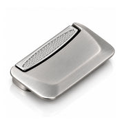 Plantex Drawer Kadi/3 Inch Chest Handle for Drawer/Rectangular Cabinet Kadi/Pull-Push Kadi for Home/Office Drawer - Pack of 1 (DTK-295, Satin White & Chrome)