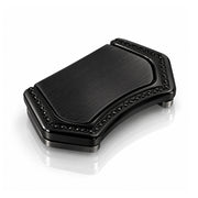 Plantex Drawer Kadi/3 Inch Chest Handle for Drawer/Rectangular Cabinet Kadi/Pull-Push Kadi for Home/Office Drawer - Pack of 1 (DTK-296, Black)