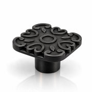 Plantex Knobs for Drawer/Square Drawer Knobs/Knobs for Cabinets/Pull-Push Knobs for Kitchen/Bedroom Drawer - Pack of 1 (DTK-299, Black)