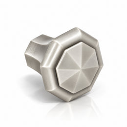 Plantex Knobs for Drawer/Octagon Shape Drawer Knobs/Knobs for Cabinets/Pull-Push Knobs for Kitchen/Bedroom Drawer - Pack of 1 (DTK-302, Satin)