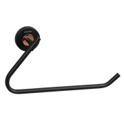 Plantex Towel Hanger for Bathroom/Solid Brass & SS-304 Grade Napkin Holder for Wash Basin/Napkin Hanger/Kitchen/Bathroom Accessories - (Matt Black & Rose Gold)