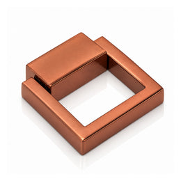 Plantex Drawer Kadi/2 Inch Chest Handle for Drawer/Square Cabinet Kadi/Pull-Push Small Kadi for Home/Office Drawer - Pack of 1 (SH-358, Rose Gold)