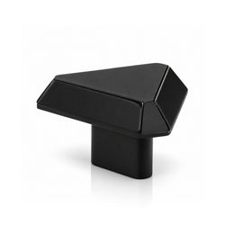 Plantex Knobs for Drawer/Drawer Knobs/Triangle Knob for Cabinets/Drawer Handle/Pull-Push Knob for Kitchen/Bedroom Drawers - Pack of 1 (SH-431, DC-Black & Z-Black)