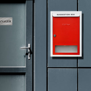 Plantex mailbox - modern design wall mount