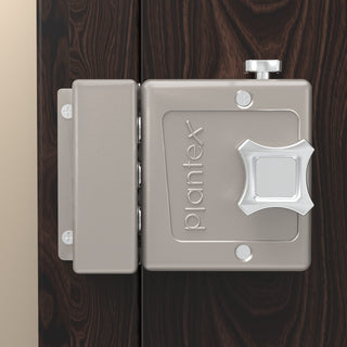 Plantex rim lock set - office door security solution
