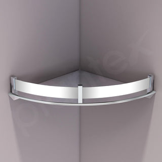 Plantex bathroom organizer - corner shelf for toiletries