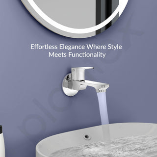 Plantex long body bib cock tap - outdoor use