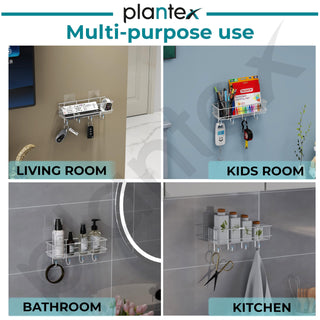 Plantex stainless steel shelf - stylish kitchen organizer