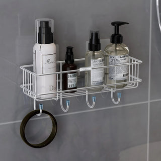 Plantex self-adhesive shelf - sleek and functional bathroom accessory