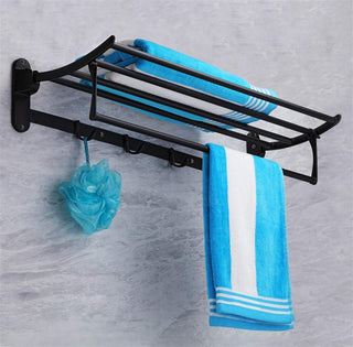 Plantex matt black rack - stylish and durable