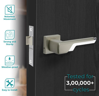 Plantex bathroom door lock - privacy latch for interiors