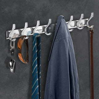 Plantex Aluminium Cloth Hanger - Bathroom storage solution