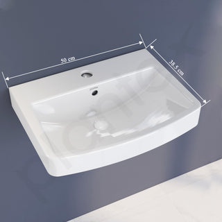 Plantex rectangular sink - stylish bathroom fixture