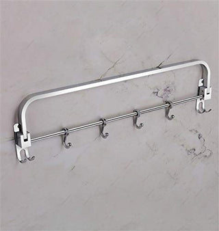 Plantex stainless steel towel holder - stylish bathroom accessory