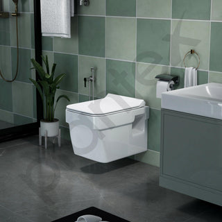 Plantex wall hung commode - modern bathroom fixture