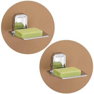 Plantex Cute stainless steel soap dish - essential bathroom accessory