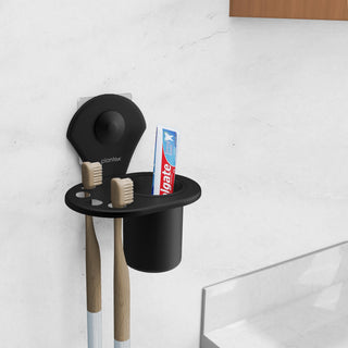 Plantex wall-mounted tumbler holder - Durable bathroom storage