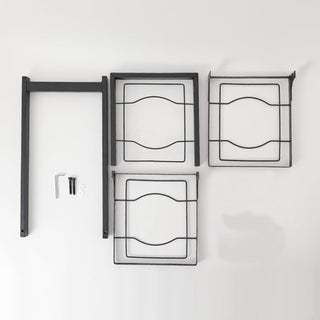 Plantex pots and pans organizer - Kitchen corner storage solution