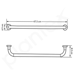 Plantex durable grab bar - essential home improvement