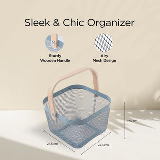 Plantex metal mesh basket - Outdoor picnic storage