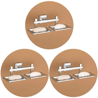Plantex soap dish set - durable and functional