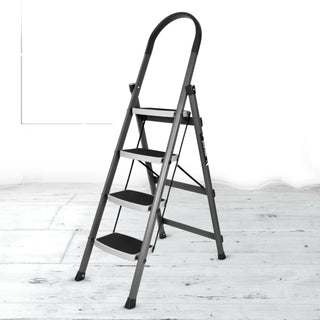 Plantex gray and white ladder - Stylish and functional tool