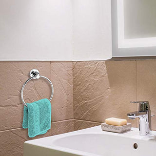 Plantex towel rings - stylish towel holder for bathrooms