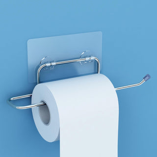 Plantex chrome toilet paper roll holder - stylish decoration