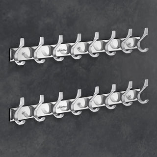 Plantex Aluminium Cloth Hanger - Easy wall installation