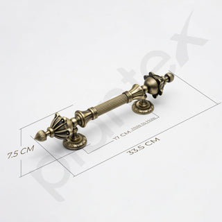 Plantex antique brass handles - adds charm to your home