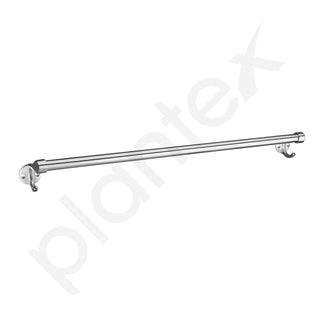 Plantex stainless steel towel rod - bathroom accessory