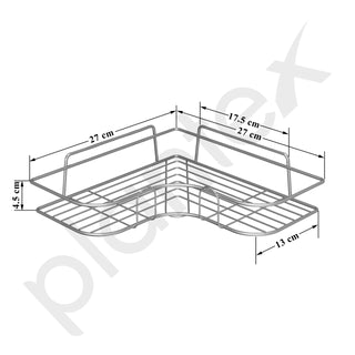 Plantex corner shelves - multi-purpose use in home