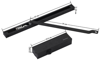 Plantex automatic door closer - easy installation