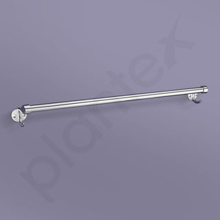 Plantex stainless steel bath towel bar - easy installation
