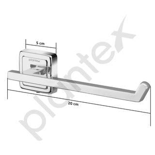 Plantex stainless steel holder - convenient towel storage