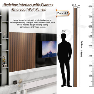 Plantex Wooden Louvers Panel - Modern Interior Style