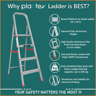 Plantex 4 Step Ladder - Home Renovation