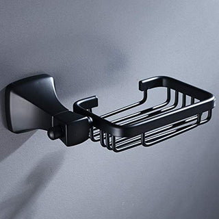 Plantex space black soap stand - easy installation