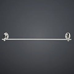 Plantex Oreva Silver Bathroom Towel Hanger/Holder Stand - 304 Stainless Steel (24 inches)