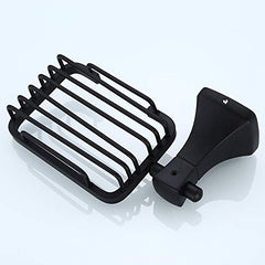 Plantex Space Aluminum Soap Dish/Soap Stand/Soap Holder/Bathroom Soap Holder/Bathroom Accessories(Black)