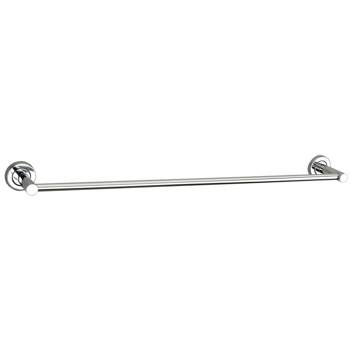 Plantex Stainless Steel Heavy Towel Rod/Towel Rack for Bathroom/Towel Bar/Hanger/Stand/Bathroom Accessories (24 Inch - Chrome Finish) - Pack of 3