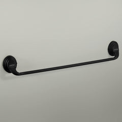 Plantex Cubic Black Bathroom Towel Hanger/Holder Stand - 304 Stainless Steel (24 inches)