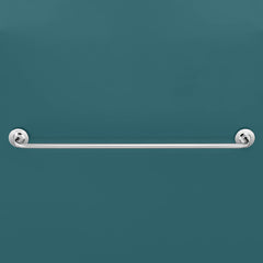 Plantex 304 Grade Stainless Steel Towel Hanger for Bathroom/Towel Rod/Bar/Bathroom Accessories - Daizy (Chrome)