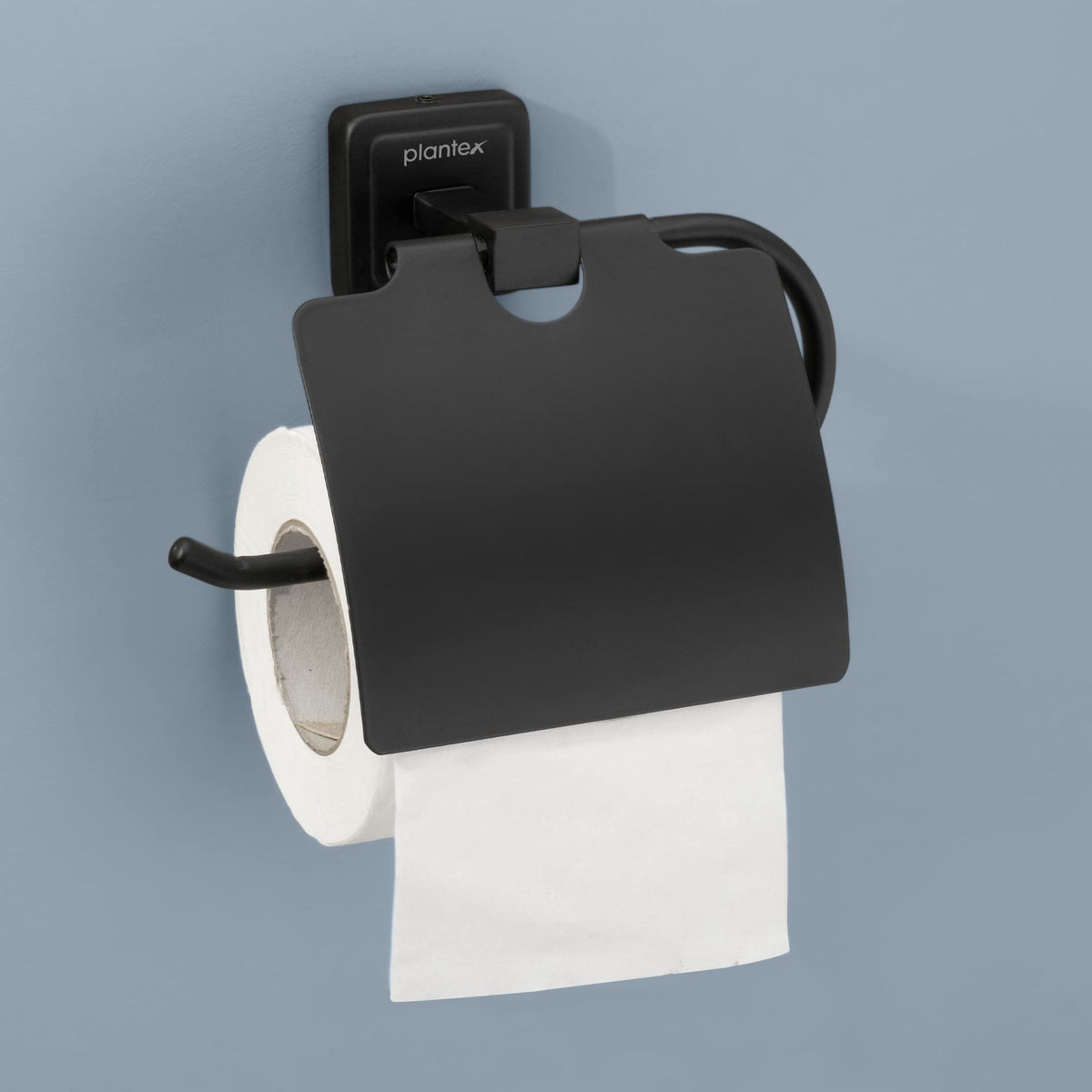 Plantex Decan Black Toilet Paper roll Holder for washroom Tissue Paper Stand (304 Stainless Steel)