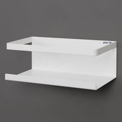 Plantex Magnetic Shelf for Kitchen/Fridge Organizer Spice Rack/Shelf for Refrigerator/Spice Rack for Kitchen - (White)