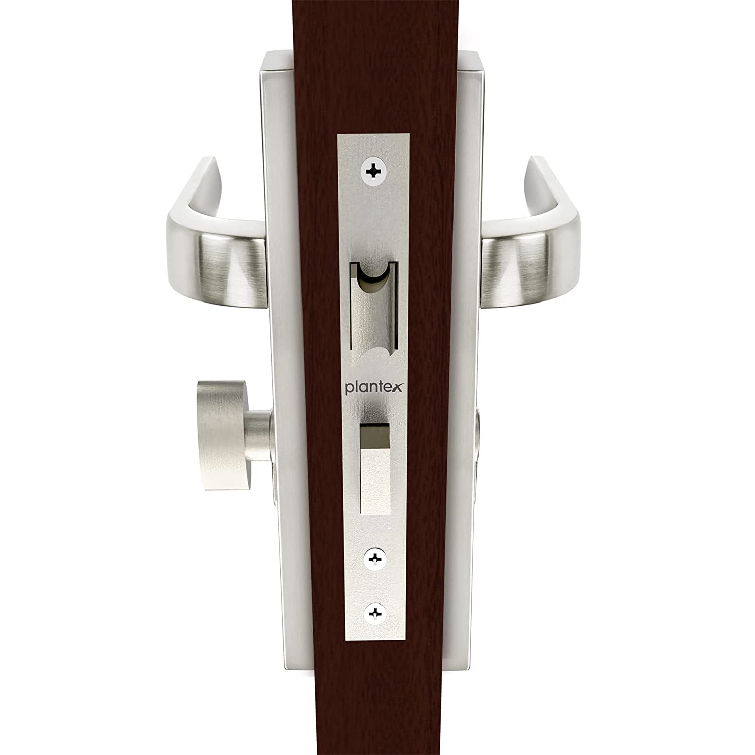 Plantex Heavy Duty Door Lock - Main Door Lock Set with 3 Keys/Mortise Door Lock for Home/Office/Hotel (8107 - Matt) - Pack of 10